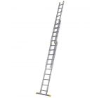 Werner Square Rung Extension Ladder 3.01m Triple 57712220