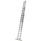 Werner Square Rung Extension Ladder 3.58m Triple 57712320