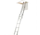 Werner Loft Ladder 2 Section with Handrail 76002