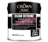 Crown Trade Clean Extreme Mould Inhibiting Acrylic Eggshell