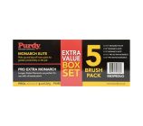 Purdy Monarch Elite & Pro Extra 5 Piece Brush Set ME3PEDUO