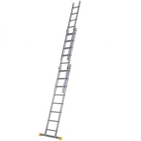 Werner Square Rung Extension Ladder 2.45m Triple 57712120