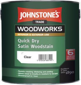 Johnstone's Quick Dry Satin Woodstain