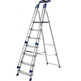 Werner Stepladder 7 Tread Workstation 7050718L