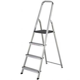 Werner Stepladder 4 Tread High Handrail 7400418L