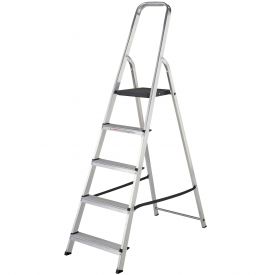 Werner Stepladder 5 Tread High Handrail 7400518L