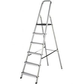 Werner Stepladder 6 Tread High Handrail 7400618L