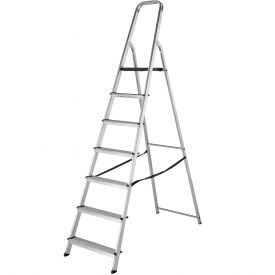 Werner Stepladder 7 Tread High Handrail 7400718L