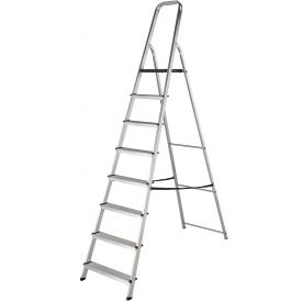 Werner Stepladder 8 Tread High Handrail 7400818L