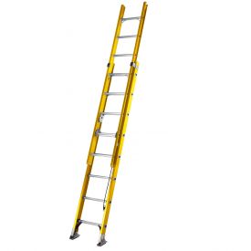 Werner Fibreglass Extension ladder ALFLO 2.5m Trade Double 77525