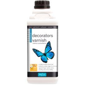 Polyvine Decorators Varnish (Dead Flat Finish)
