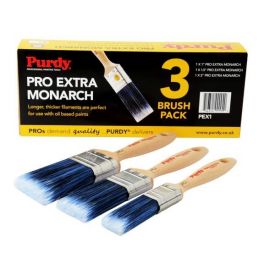 Purdy Monarch Pro-Extra 3 Brush Pack (PEX1)