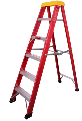 Rodo ProDec Fibreglass Stepladder