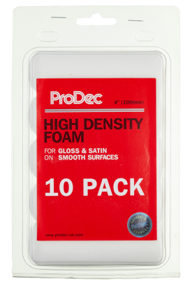 Rodo ProDec 4" Hi-Density Foam Roller Sleeve