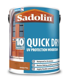 Sadolin 10 Year Quick Dry UV Protection Woodstain