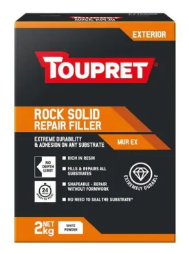 Toupret Rock Solid Repair Filler (Mur Ex)
