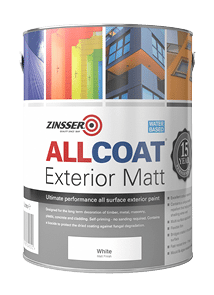 Zinsser Allcoat Exterior WB (Matt Finish)