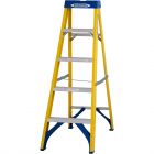 Werner Fibreglass Stepladder 5 Tread 7160518
