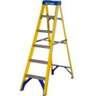 Werner Fibreglass Stepladder 6 Tread 7160618