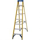Werner Fibreglass Stepladder 8 Tread 7160818