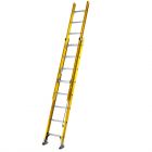Werner Fibreglass Extension ladder ALFLO 2.5m Trade Double 77525