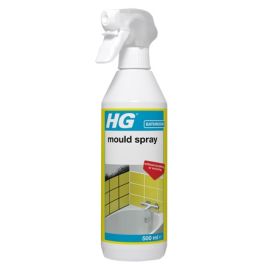 HG Hagesan Bathroom Mould Removal Spray 500 Ml - Removes Mould, Fungi & Algae Stains From Tiles, Grout & Silicone On
