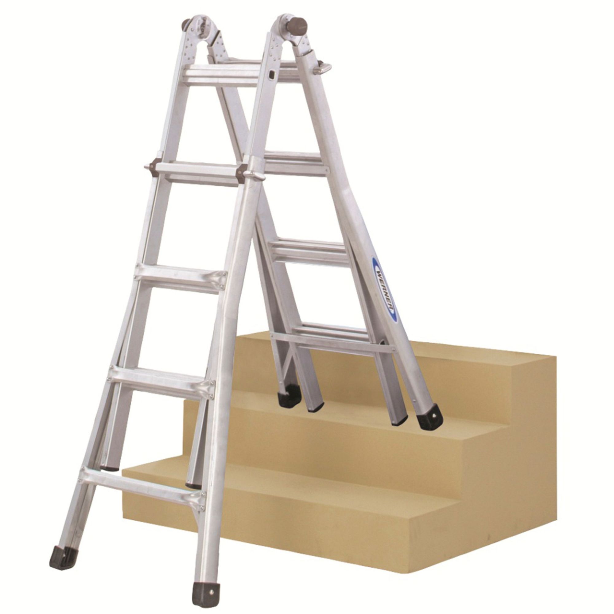 Werner Telescopic Combination Ladder 4x4 75054