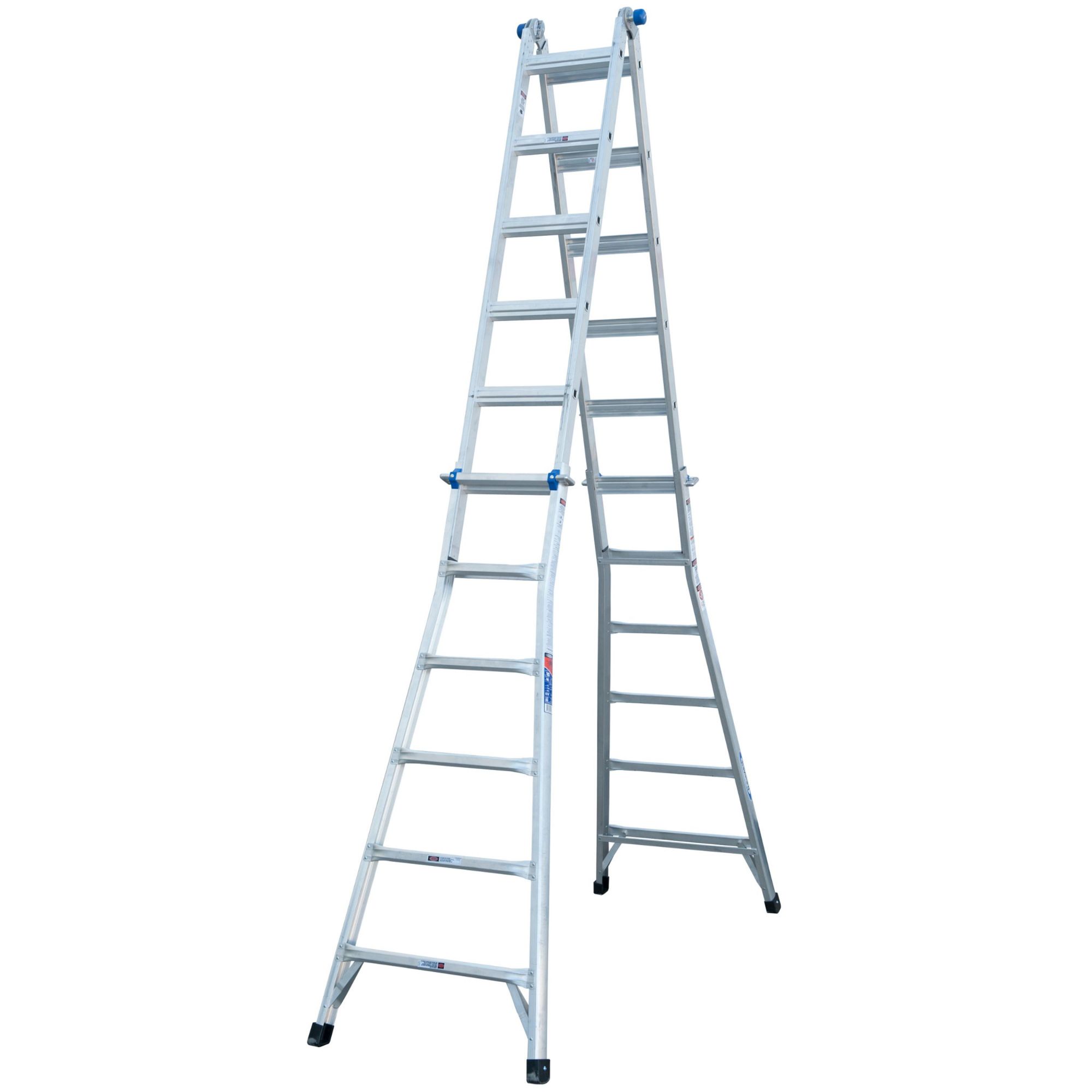 Werner Telescopic Combination Ladder 4x6 75056