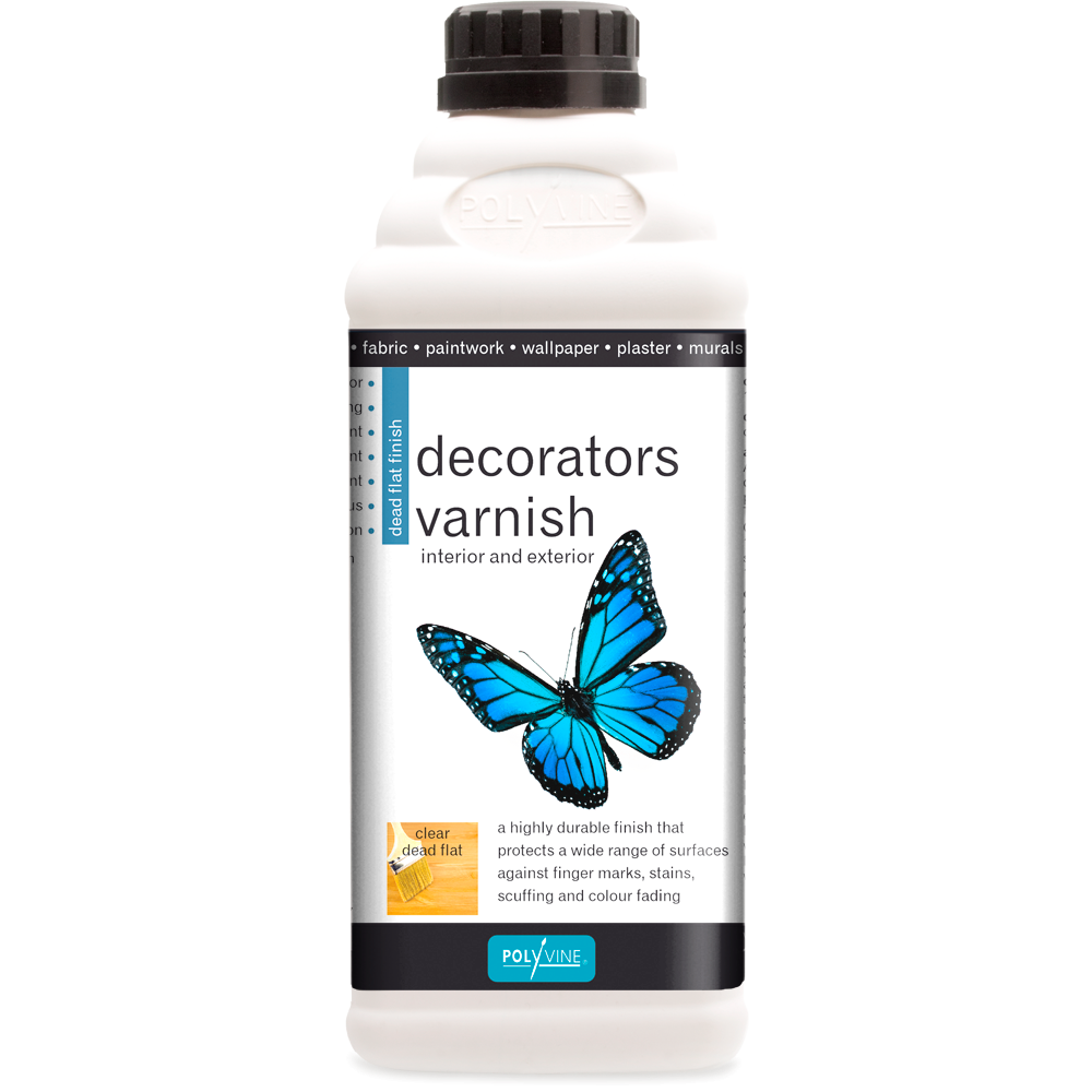 Polyvine Decorators Varnish (Dead Flat Finish)
