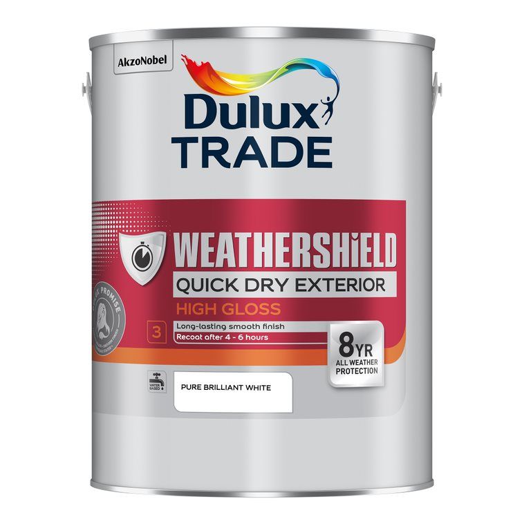 Dulux Trade Weathershield Quick Dry Exterior Gloss