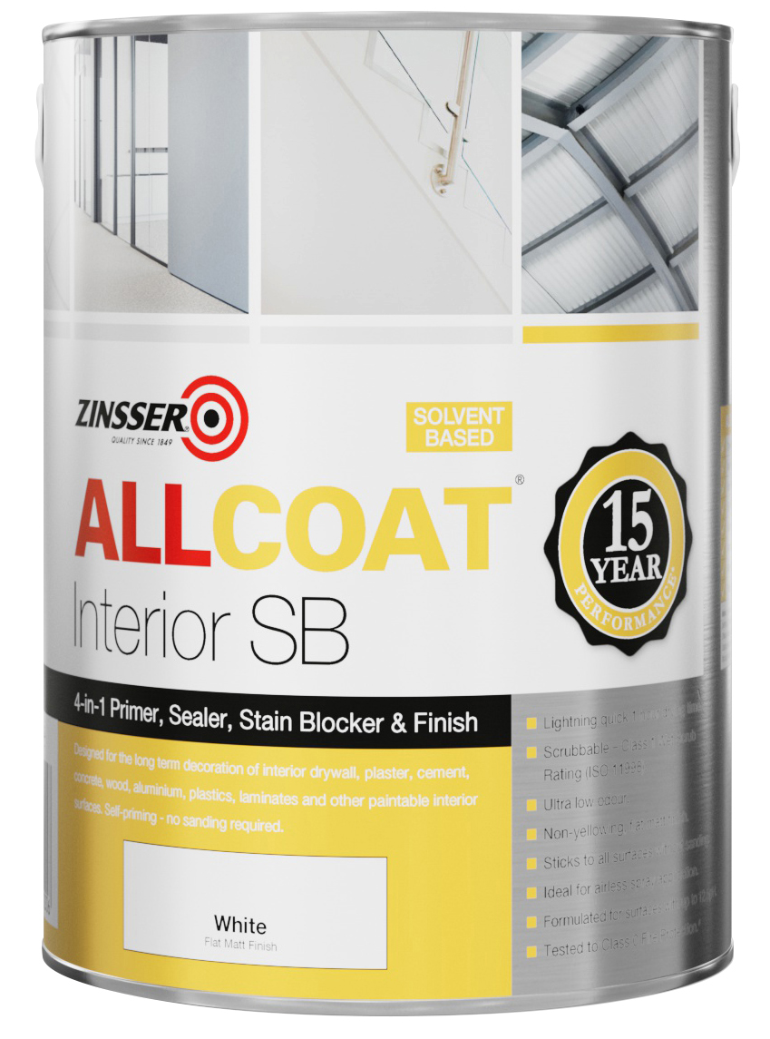 Zinsser Allcoat Interior (Solvent)