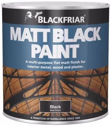 Blackfriar Matt Black Paint