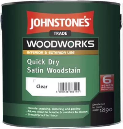 Johnstone's Quick Dry Satin Woodstain