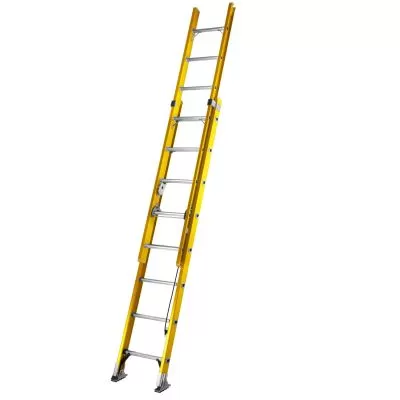 Werner Fibreglass Extension ladder ALFLO 2.5m Trade Double 77525