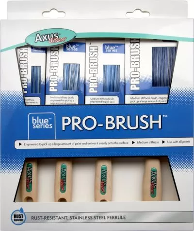Axus Axus (4) Piece Pro-Paint Brush Set