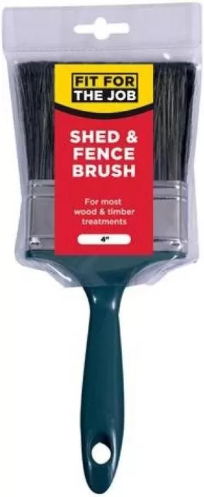 Rodo Shed & Fence Brush 4"
