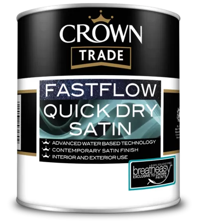 Crown Trade Fast Flow Quick Dry Satin