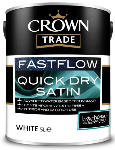Crown Trade Fast Flow Quick Dry Satin