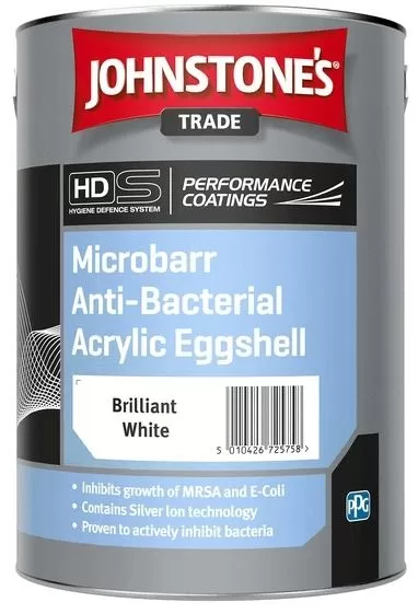 Johnstone's Microbar Anti Bacterial Acrylic Eggshell