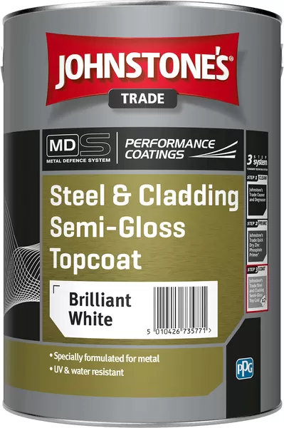Johnstone's Steel & Cladding  Semi-Gloss Topcoat