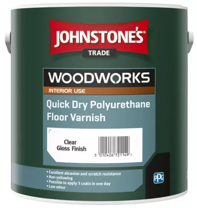 Johnstone's Quick Dry Polyurethane Floor Varnish