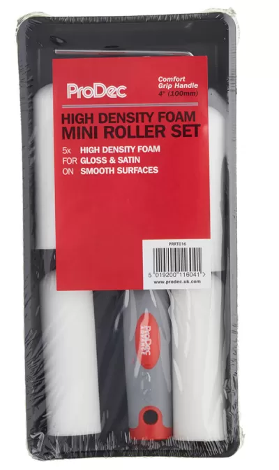 Rodo ProDec 4" Foam Roller & Tray Kit (Prodec)