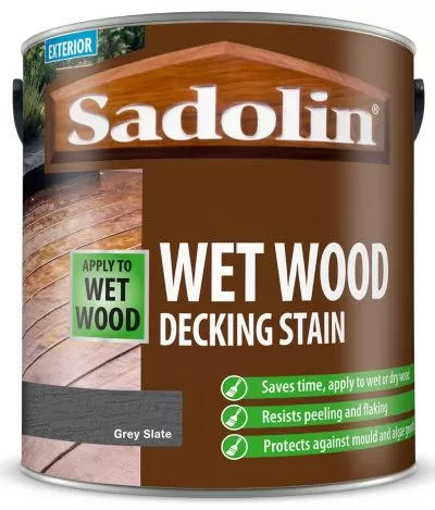 Sadolin Wet Wood Decking Stain