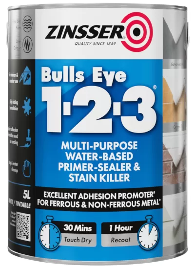 Zinsser Bulls Eye 1-2-3 Water Based