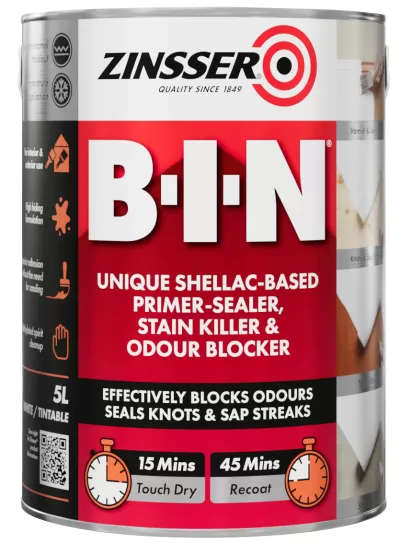 Zinsser BIN Primer-Sealer & Stain Killer