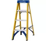 Werner Fibreglass Stepladder 4 Tread 7160418