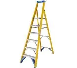 Werner Fibreglass Platform Stepladder 6 Tread 7170618