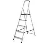 Werner Stepladder 5 Tread High Handrail 7400518L