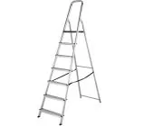 Werner Stepladder 7 Tread High Handrail 7400718L