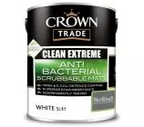 Crown Trade Clean Extreme Anti Bacterial Scrubbable Matt
